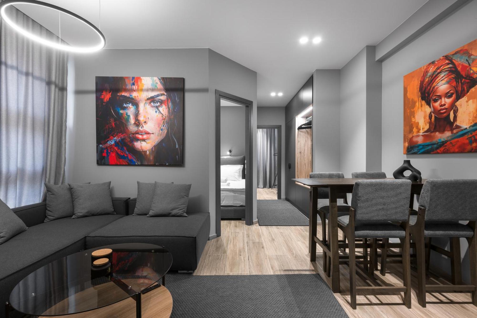 No9, Chic & Modern 2Bdr Apartment In The Centre Of Tessalónica Exterior foto